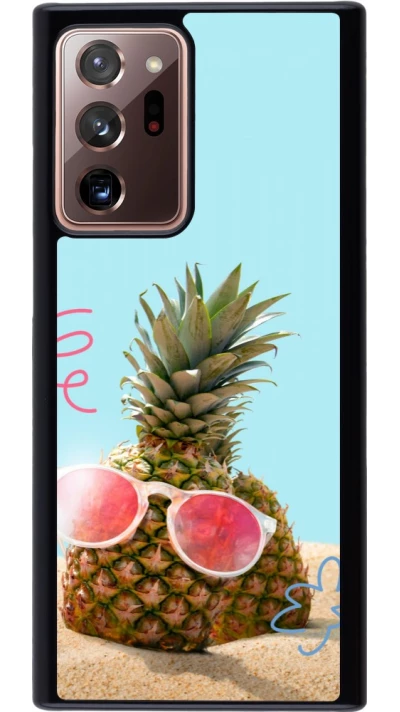 Coque Samsung Galaxy Note 20 Ultra - Pineapple with glasses Summer 2026