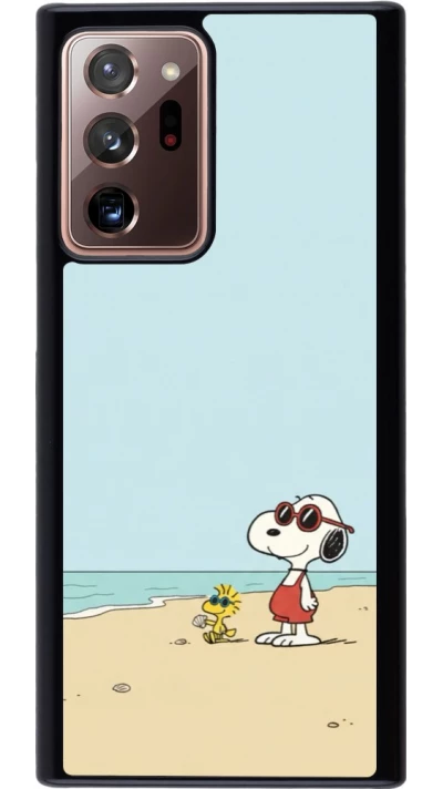 Coque Samsung Galaxy Note 20 Ultra - Snoopy on the beach Summer 2026