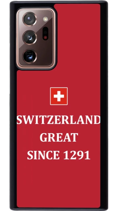 Coque Samsung Galaxy Note 20 Ultra - Switzerland Great Since 1291