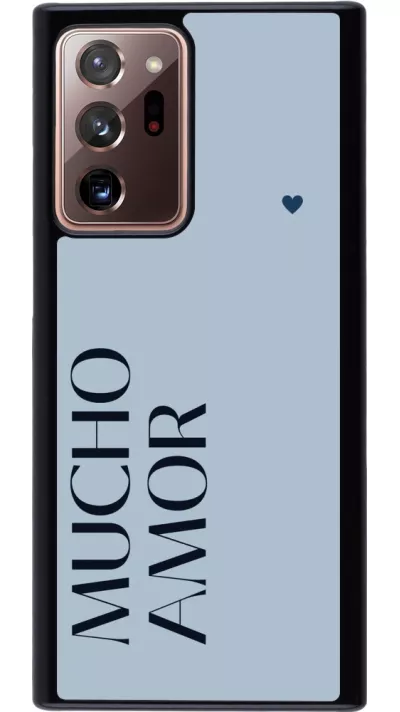 Coque Samsung Galaxy Note 20 Ultra - Valentine 2024 mucho amor azul