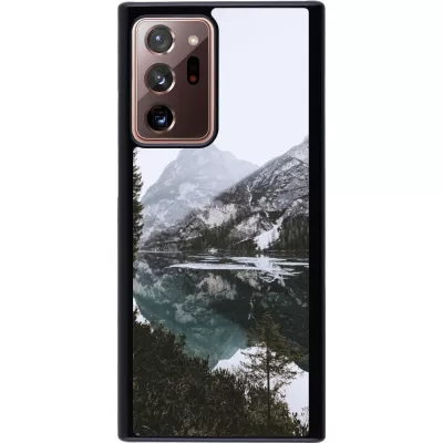 Coque Samsung Galaxy Note 20 Ultra - Winter 22 snowy mountain and lake