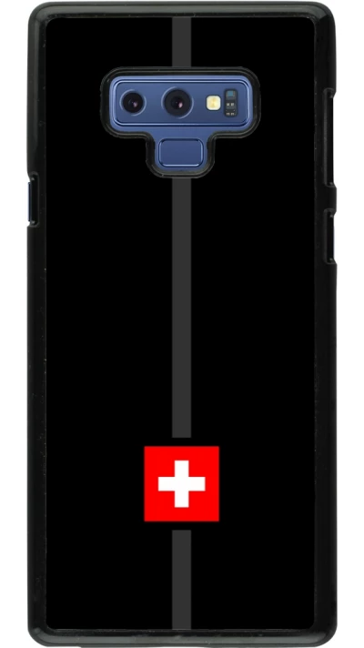 Samsung Galaxy Note9 Case Hülle - Kanton CH schwarz