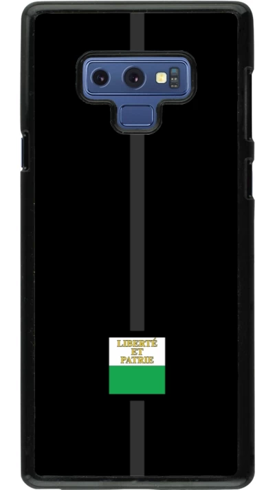 Samsung Galaxy Note9 Case Hülle - Kanton VD schwarz