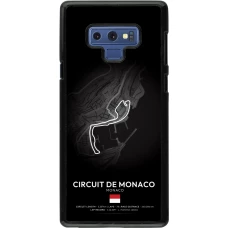 Samsung Galaxy Note9 Case Hülle - F1 Track 2025 Monaco