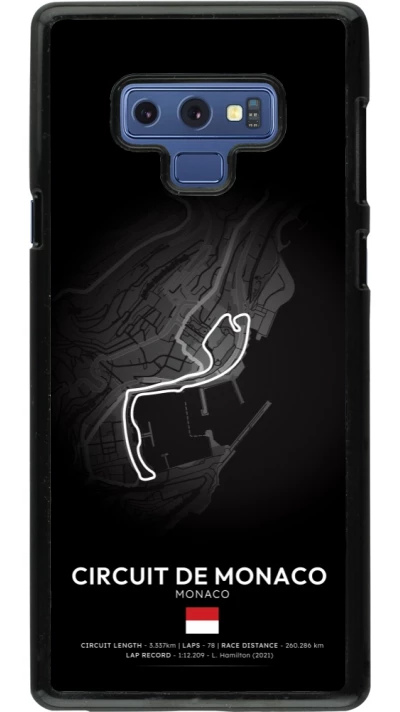 Samsung Galaxy Note9 Case Hülle - F1 Track 2025 Monaco