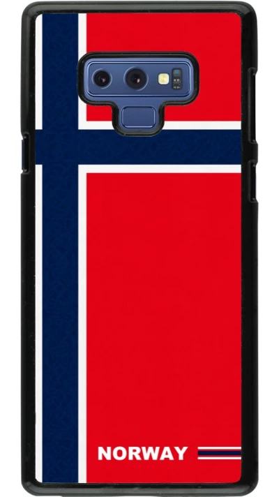 Samsung Galaxy Note9 Case Hülle - Norwegen 2026 personalisierbares Fussballtrikot