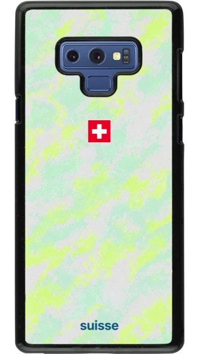 Samsung Galaxy Note9 Case Hülle - Schweiz Away 2026 personalisierbares Fussballtrikot