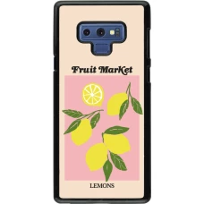 Samsung Galaxy Note9 Case Hülle - Fruit market lemons 2026