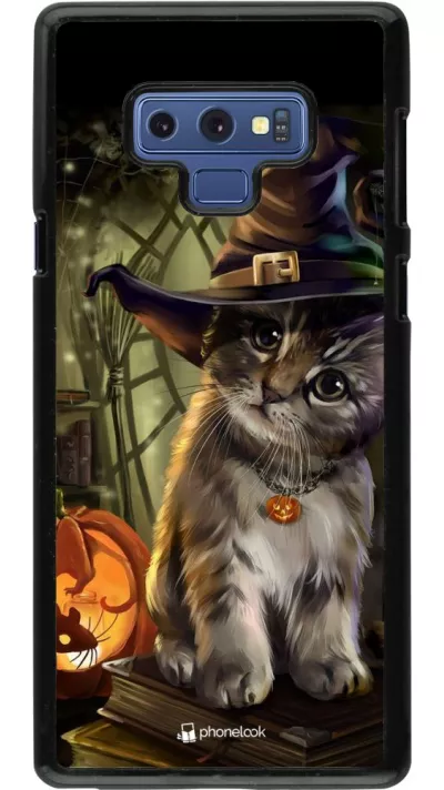 Coque Samsung Galaxy Note9 - Halloween 21 Witch cat