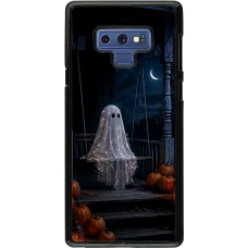 Samsung Galaxy Note9 Case Hülle - Halloween 2026 Ghost on a swing