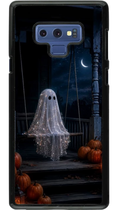 Samsung Galaxy Note9 Case Hülle - Halloween 2026 Ghost on a swing