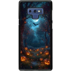 Samsung Galaxy Note9 Case Hülle - Halloween 2026 Road of Pumpkins