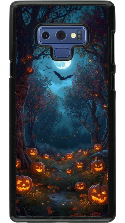 Samsung Galaxy Note9 Case Hülle - Halloween 2026 Road of Pumpkins