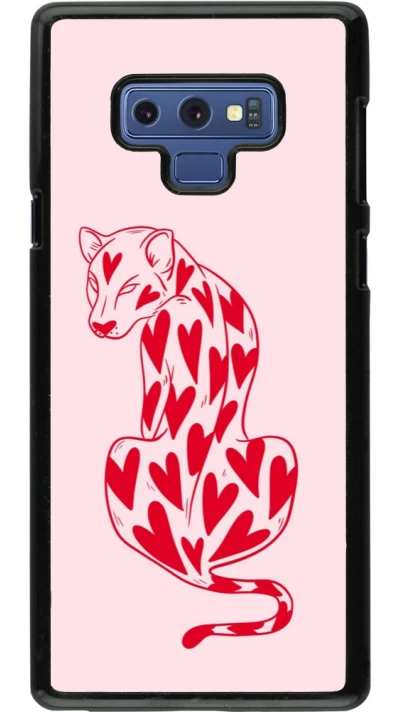 Coque Samsung Galaxy Note9 - Leopard with hearts 2026