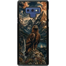Coque Samsung Galaxy Note9 - Linocut Aigle Royal