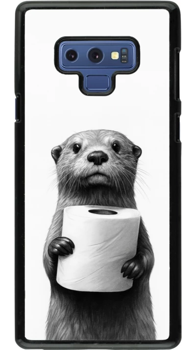 Coque Samsung Galaxy Note9 - Loutre papier de toilette