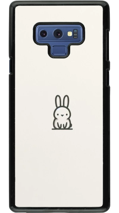 Coque Samsung Galaxy Note9 - Minimal bunny cutie