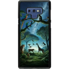 Coque Samsung Galaxy Note9 - Paradis des animaux exotiques