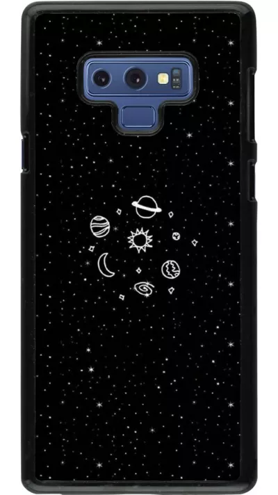 Coque Samsung Galaxy Note9 - Space Doodle