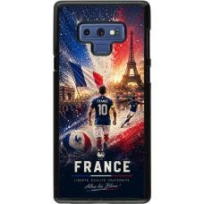 Samsung Galaxy Note9 Case Hülle - Fussball Frankreich splash 2026
