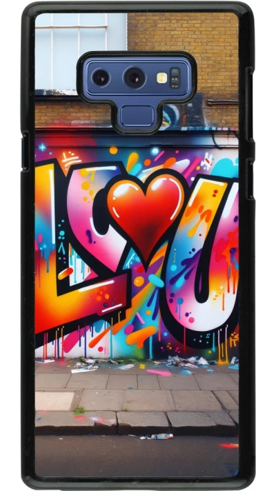 Coque Samsung Galaxy Note9 - Valentine 2025 Love U Tag