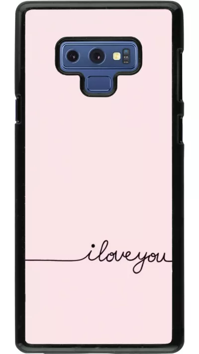 Coque Samsung Galaxy Note9 - Valentine 2023 i love you writing
