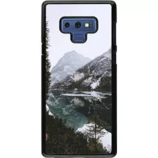 Coque Samsung Galaxy Note9 - Winter 22 snowy mountain and lake