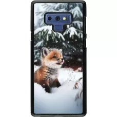 Samsung Galaxy Note9 Case Hülle - Weihnachten 2023 Fuechslein Tanne