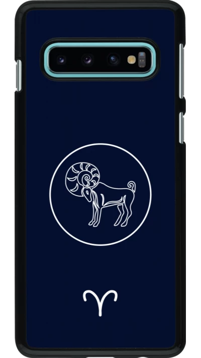 Samsung Galaxy S10 Case Hülle - Astrologie Widder