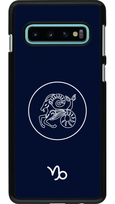 Samsung Galaxy S10 Case Hülle - Astrologie Steinbock