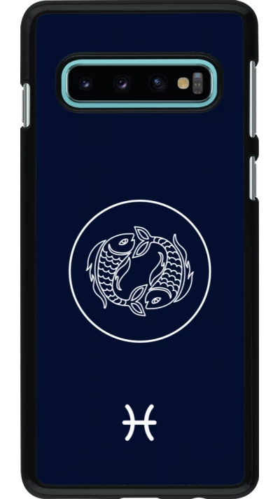 Samsung Galaxy S10 Case Hülle - Astrologie Fische