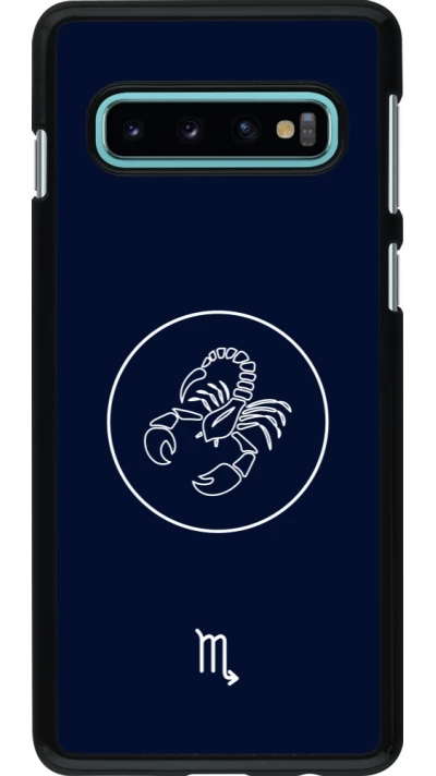 Samsung Galaxy S10 Case Hülle - Astrologie Skorpion