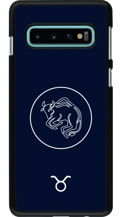 Samsung Galaxy S10 Case Hülle - Astrologie Stier
