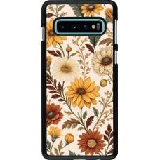 Samsung Galaxy S10 Case Hülle - Autumn 25 Flower pattern