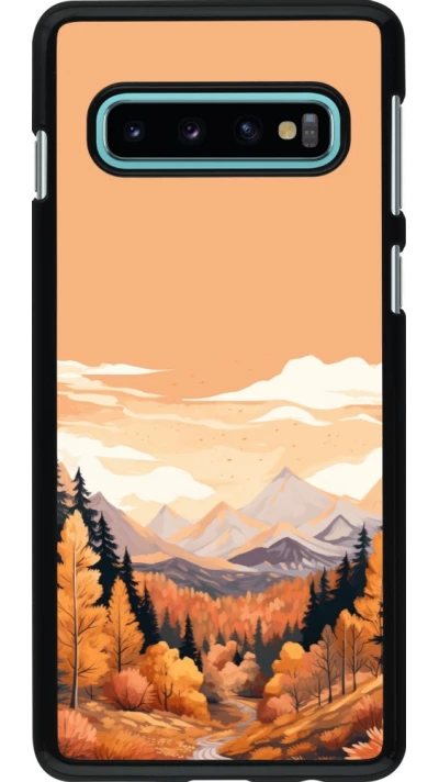 Samsung Galaxy S10 Case Hülle - Autumn 25 Mountains