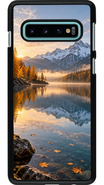 Coque Samsung Galaxy S10 - Autumn 26 Autumn lake
