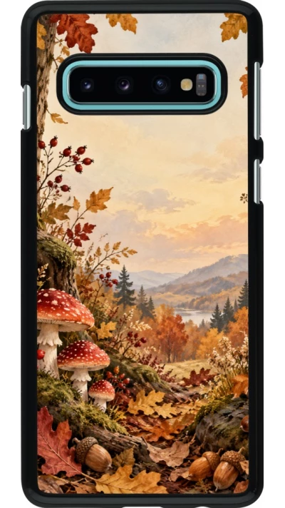 Coque Samsung Galaxy S10 - Autumn 26 Illustrated Autumn