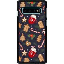 Coque Samsung Galaxy S10 - Christmas 25 Pattern Gingerbread House