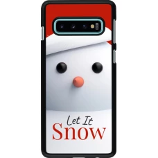 Coque Samsung Galaxy S10 - Christmas 25 Xmas Snowman