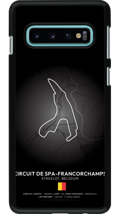 Samsung Galaxy S10 Case Hülle - F1 Track 2025 Belgium