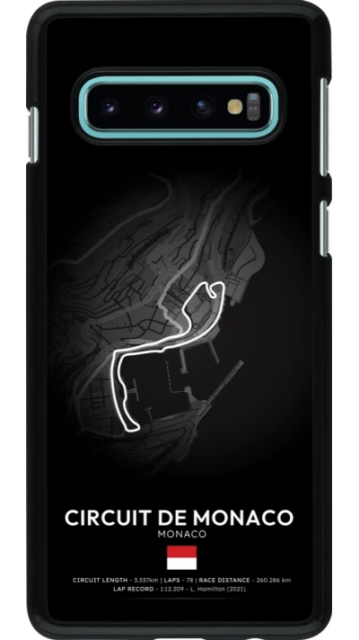 Samsung Galaxy S10 Case Hülle - F1 Track 2025 Monaco