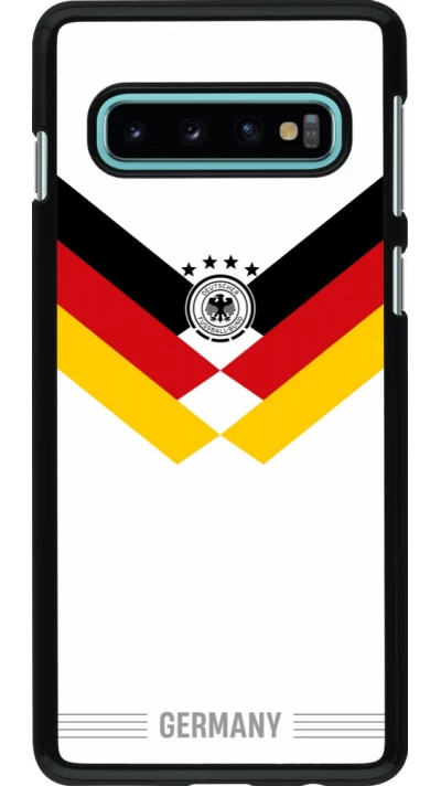 Samsung Galaxy S10 Case Hülle - Deutschland 2026 personalisierbares Fussballtrikot