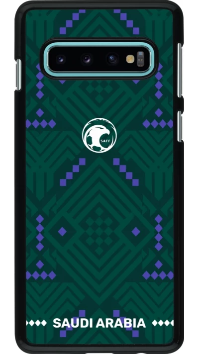Samsung Galaxy S10 Case Hülle - Saudi Arabien 2026 personalisierbares Fussballtrikot