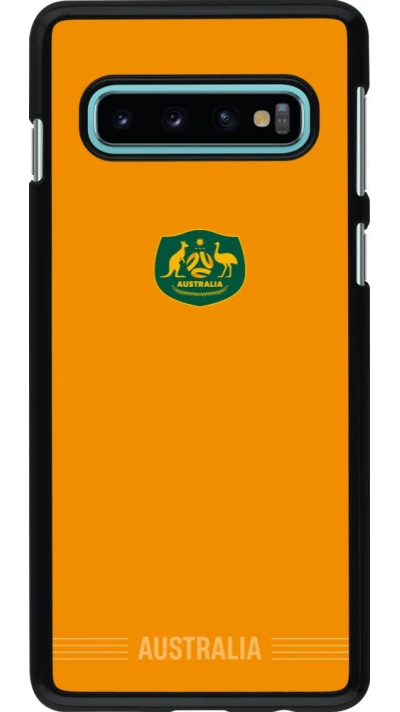 Samsung Galaxy S10 Case Hülle - Australien 2026 personalisierbares Fussballtrikot