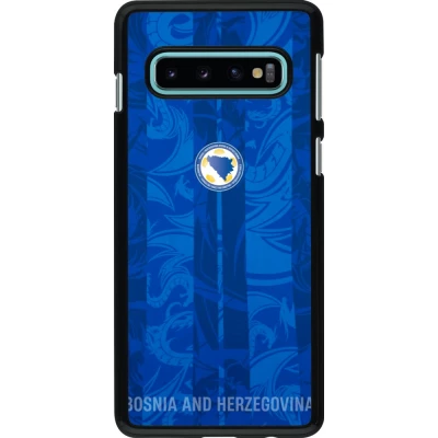 Coque Samsung Galaxy S10 - Maillot de football Bosnie-Herzégovine 2026 personnalisable