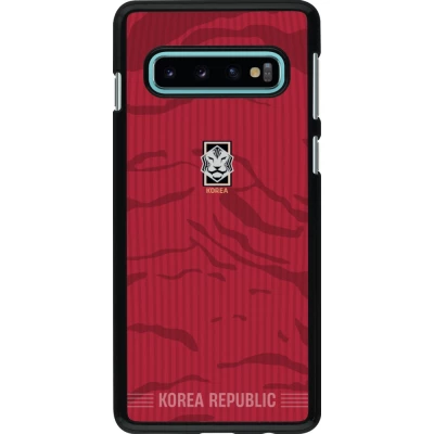 Samsung Galaxy S10 Case Hülle - Südkorea 2026 personalisierbares Fussballtrikot