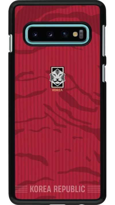 Samsung Galaxy S10 Case Hülle - Südkorea 2026 personalisierbares Fussballtrikot