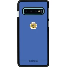 Coque Samsung Galaxy S10 - Maillot de football Curaçao 2026 personnalisable