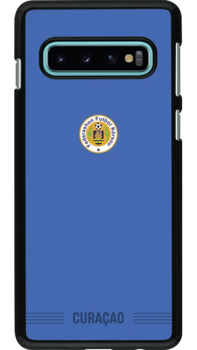 Samsung Galaxy S10 Case Hülle - Curaçao 2026 personalisierbares Fussballtrikot