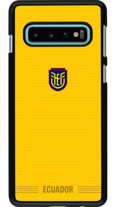 Samsung Galaxy S10 Case Hülle - Ecuador 2026 personalisierbares Fussballtrikot